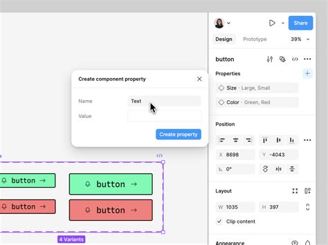 Explore Component Properties Figma Learn Help Center