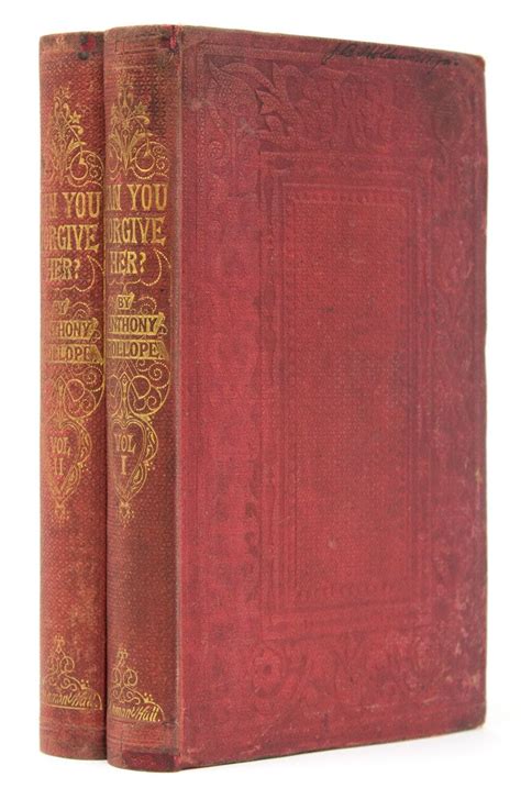 Can You Forgive Her Anthony Trollope First Edition