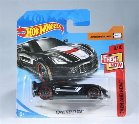 Hot Wheels Corvette C7 Z06 In Black From Then And Now Series 810 £499 Picclick Uk