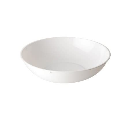 Fineline Settings 3502 WH Platter Pleasers Classic White Round Plastic