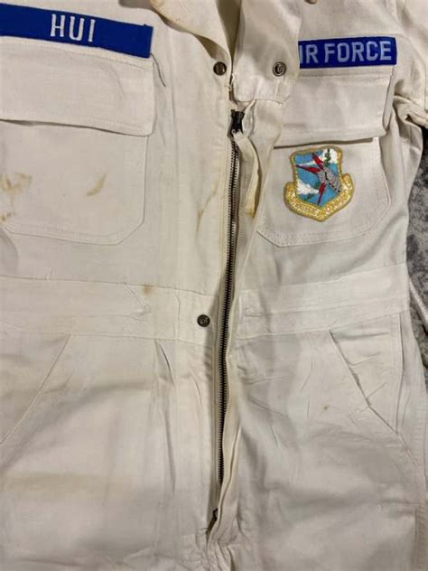 1975 USAF White Coveralls CMU 3 P UNIFORMS U S Militaria Forum