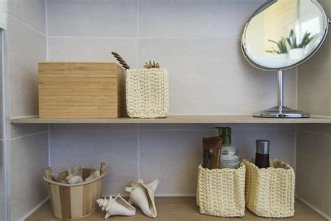 Bathroom Shelf Decor Ideas With Style Function Lovetoknow