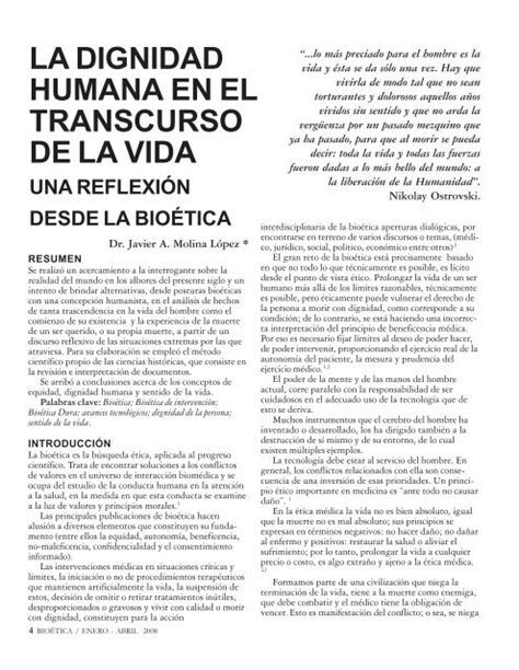 Por qué es necesario reflexionar sobre el tema de la dignidad humana