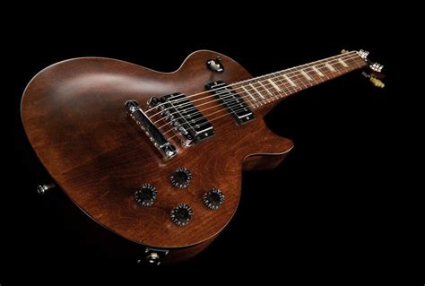 Photo Gibson Les Paul Studio Lpj Dlx Worn Brown Chocolate Gibson