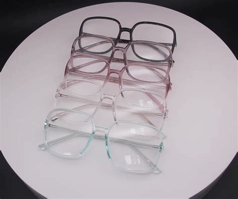 High Quality Ems Tr90 Oversized Women Men Fashion Eyeglasses Optical Glasses Frames 5176 Buy