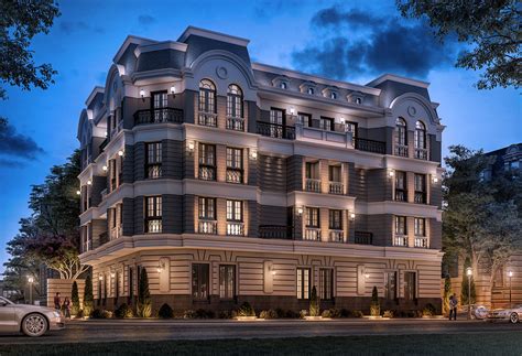 Classic Residential Building Behance