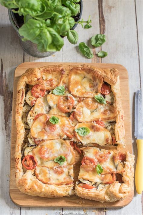 Torta Salata Di Melanzane Ricetta Facile Con Sfoglia Anna On The Clouds