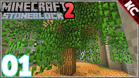 Lets Play Stoneblock 2 Walkthrough Playthrough Ep 1 Modded