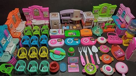 Diy Unboxing Mini Kitchen Set 4 Minutes Satisfying With Unboxing Hello