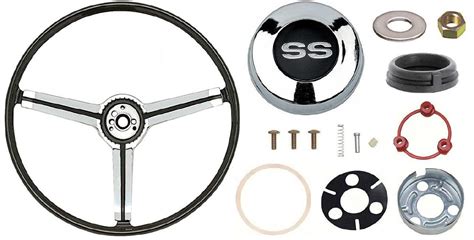 1967 Camaro Deluxe Steering Wheel Kit With SS Horn Cap 1967 1968