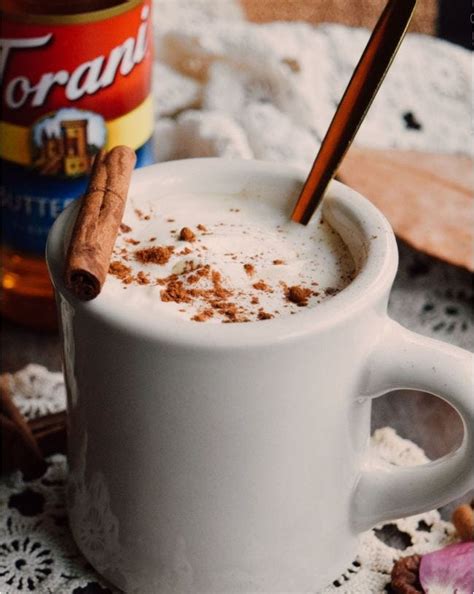 Butter Rum Hot Chocolate Recipe Torani