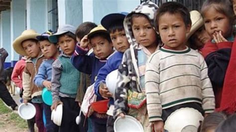 Desnutrición Crónica El 28 De Niños Menores De 5 Años De Las Zonas