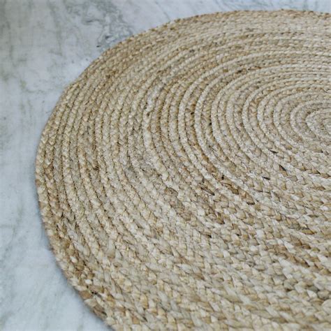 10 Foot Round Jute Rug Area Rug Braided National Jute Rug 5 Etsy