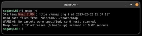 Ping Sweep Using Nmap On Linux