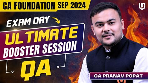 Exam Day Ultimate Booster Session For Qa Pre Exam Marathon Ca