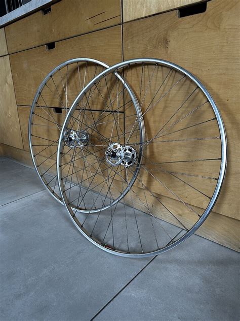 High Flange Campagnolo Super Record Wheels Mavic Rims Pista Track Fixed Gear Frenzy