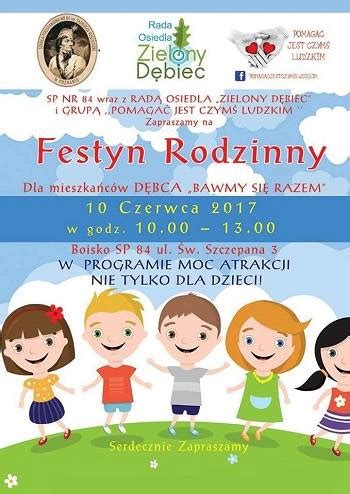 Czerwca Osiedlowy Festyn Rodzinny Rada Osiedla Zielony D Biec