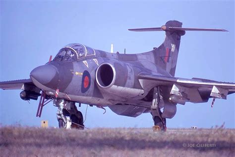 Buccaneer Of Xv Sqn Raf Seen In Malta On Yard Blackburn Buccaneer