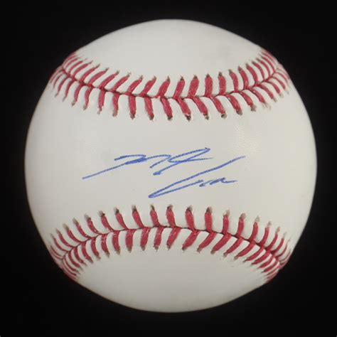 Nolan Arenado Signed OML Baseball Playball Ink Pristine Auction