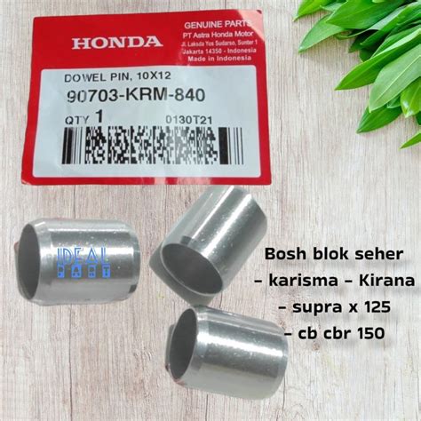 Jual Bosh Blok Seher Karisma Kirana Supra X Pcx Cb Cbr Dowl Pin