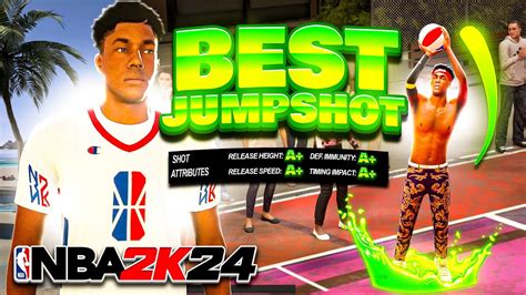 Best Jumpshots For All Builds And 3pt Ratings In Nba 2k24 Season 5