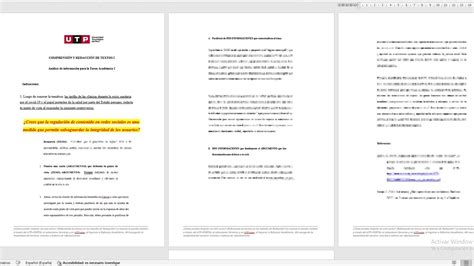 Semana Tema Tarea Aplicaci N Del Resumen Como Estrategia