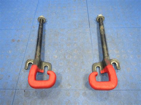 15 22 Jeep Renegade Compass Left Right Front Bumper Tow Hooks Pair Set