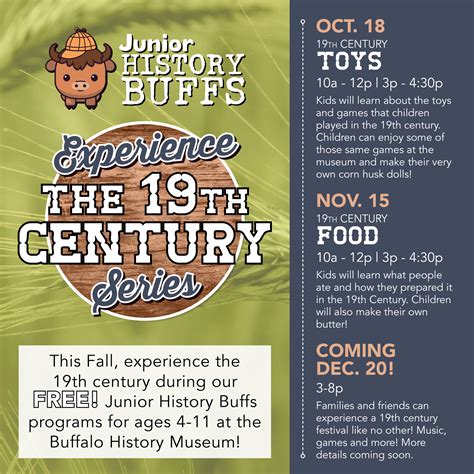 Junior History Buffs: 19th Century Holiday! - The Buffalo History Museum