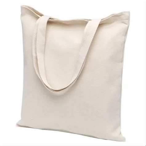 Plain Loop Handle Cotton Canvas Tote Bag At Rs 45 Piece In Noida ID