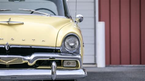 1956 Plymouth Belvedere Convertible at Indy 2023 as T228.2 - Mecum Auctions