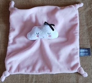 Doudou Nuage Blanc Et Rose Orchestra Pr Maman