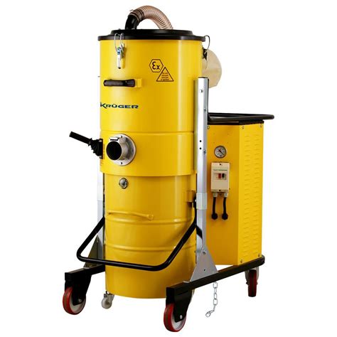 KRAI400ATEX Aspirador industrial trifásico 4 000W 400V 100L ATEX Z22