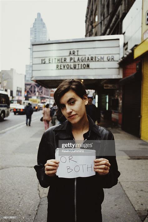 Singer Justine Frischmann Of British Indie Band Elastica New York