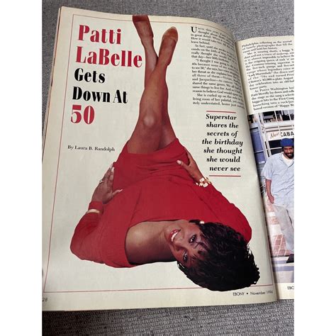 Vintage Ebony Magazine November 1994 Patti Labelle Etsy