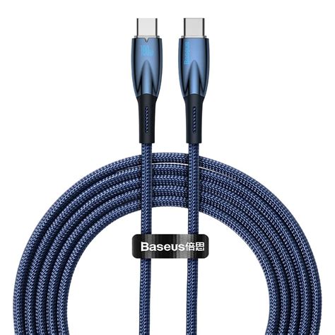 Baseus Usb C Til Usb C Kabel W M Bl Teknikkdeler No