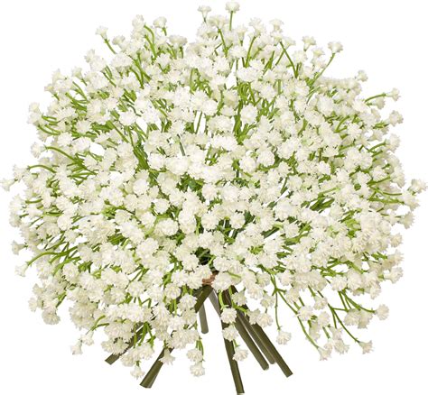 Briful 10 Packs 30pcs Gypsophila Artificial Flowers Babys Breath