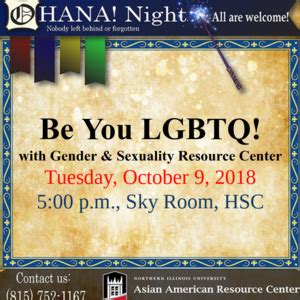 OHANA Presents Be You LGBTQ With Gender And Sexuality Resource Center