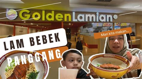 Makan Di Golden Lamian Qmall Banjarbaru Youtube