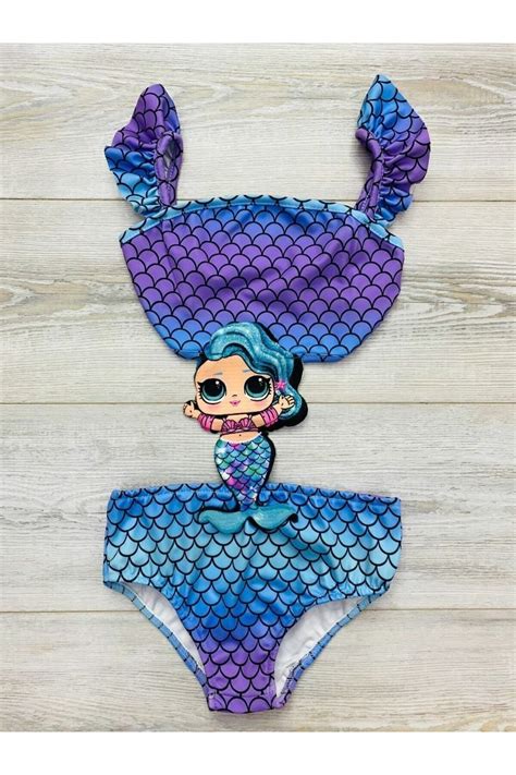 ÖYKÜ KİDS Çizgi Film Karakterli Kız Çocuk Mayo Bikini Fiyatı Yorumları
