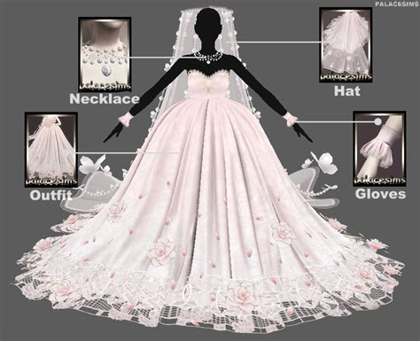 Palacesims Wedding Dress Patreon Sims Wedding Dress Sims