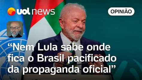 Governo Lança Slogan Brasil é Um Só Povo Josias Nem Lula Sabe Onde