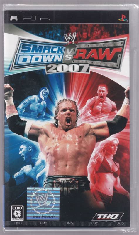 Yahooオークション Psp Wwe 2007 Smackdown Vs Raw Thqジャパン 未開封