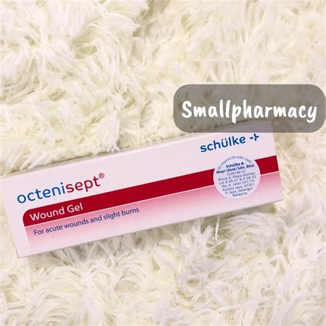 SCHULKE OCTENISEPT WOUND GEL 20ML Antiseptic EXP1 24 216116 Shopee