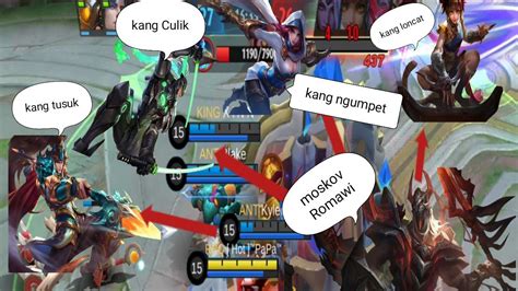 Build Moskov Vs Assasin Mobile Legend Bang Bang Youtube