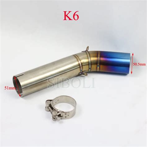 Aliexpress Buy GSXR 600 700 800 K6 K7 K8 Motorcycle Exhaust Blue