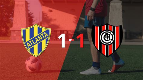 Atlanta Y Chacarita Igualan 1 1 En El Clásico De Villa Crespo Infobae