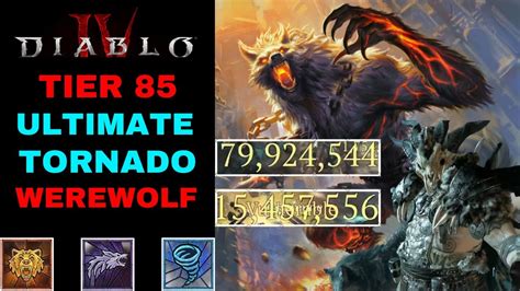 Best Speed Farm Build In Diablo Werenado Werewolf Druid Easy Tier