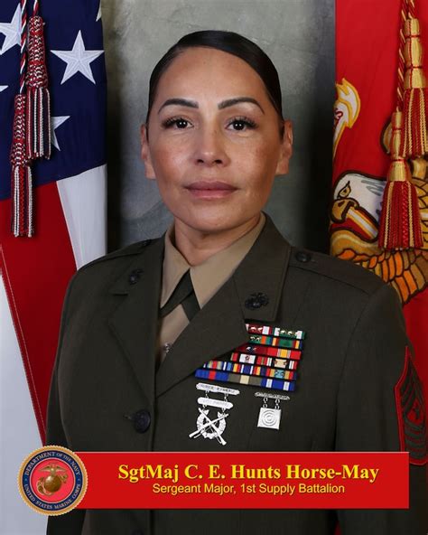 Female Sergeant Major Of The Marine Corps