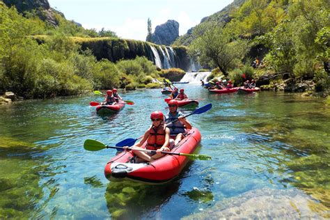 Canoe Safari Rafting On River Zrmanja F Zrmanja