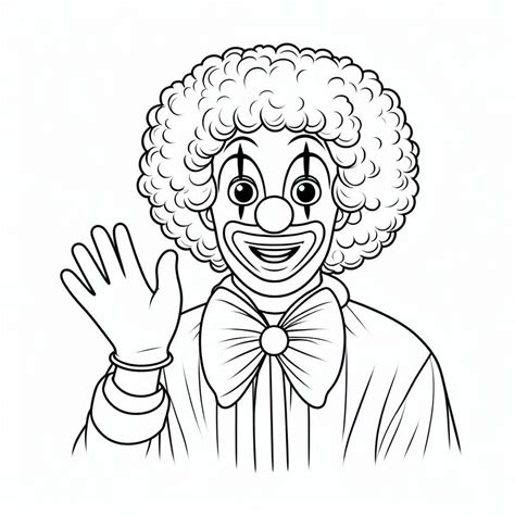 Desenho De Palhaco Para Colorir